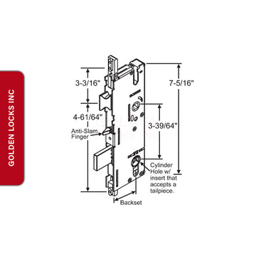 Amesbury Single Point Lock 56-207